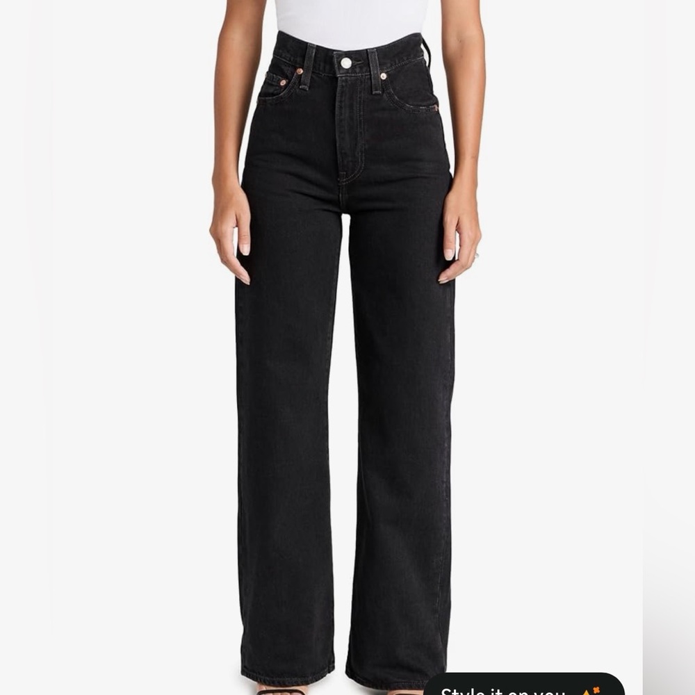 Levi’s Ribcage Wide Leg Jeans